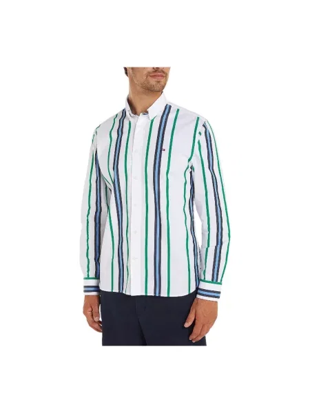 Košeľa Tommy Hilfiger zelená