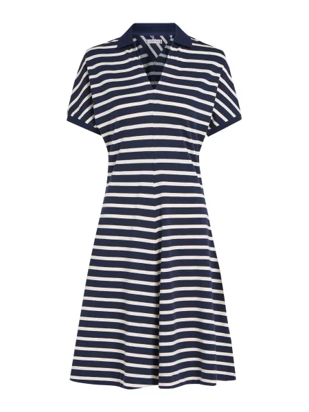 Tommy Hilfiger Rochie de zi Bleumarin alb