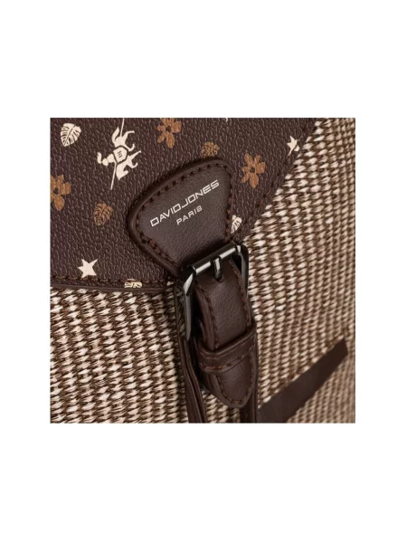 Kabelka David Jones béžová