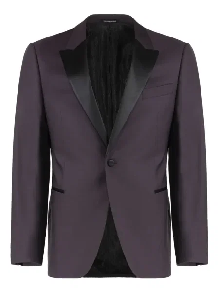 Sacou Emporio Armani de lână albastru