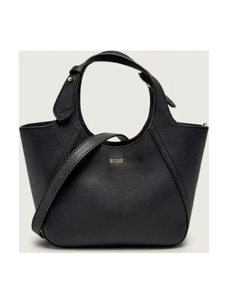 Rucsac Boss Black din piele negru