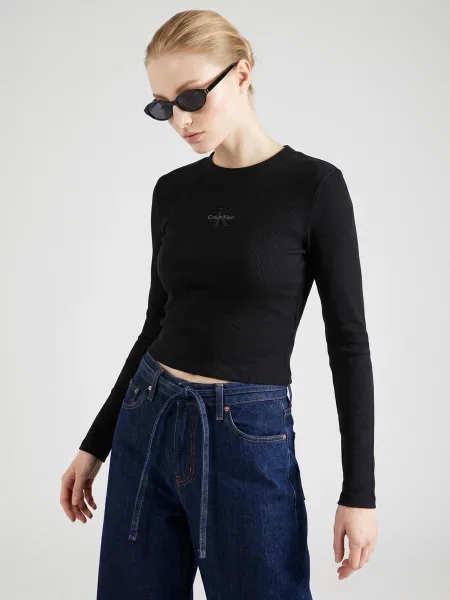 Tričko Calvin Klein Jeans černé