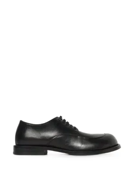 Pantofi derby Moschino din piele negru