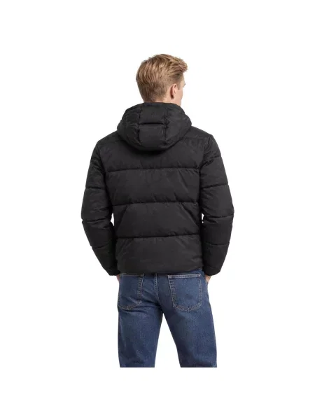 Geacă Guess din piele de căprioară negru