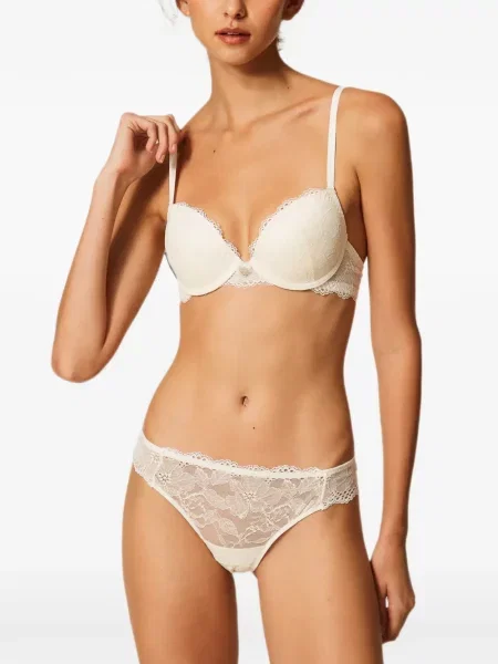 Chiloți briefs Twinset din dantelă
