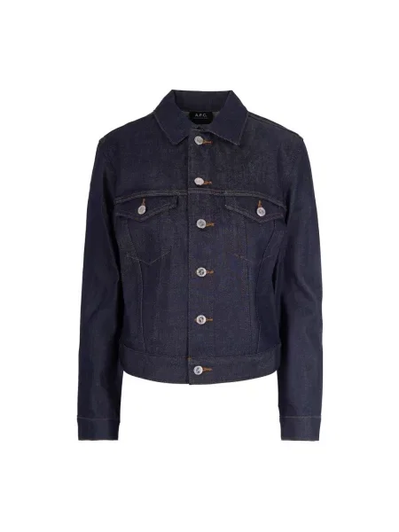 Kurtka A.p.c. niebieska