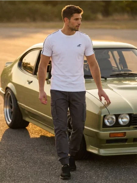 Sinsay Spodnie cargo jogger szary