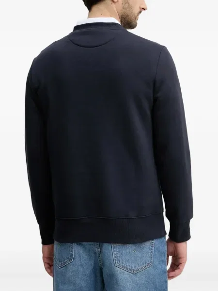 Hanorac crewneck Gant albastru