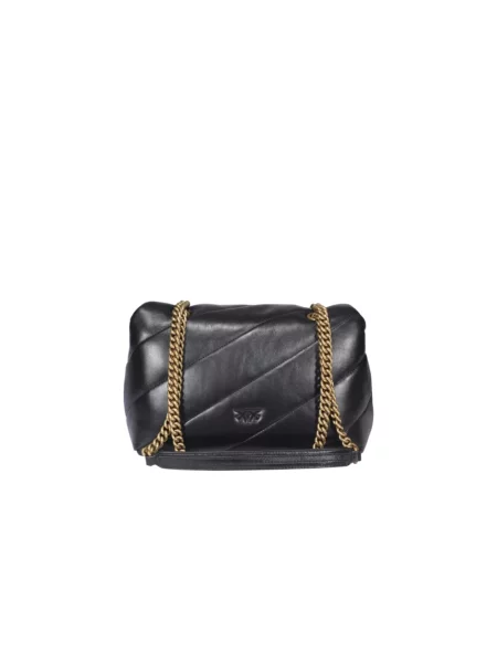 Torebka Pinko zamszowa czarna