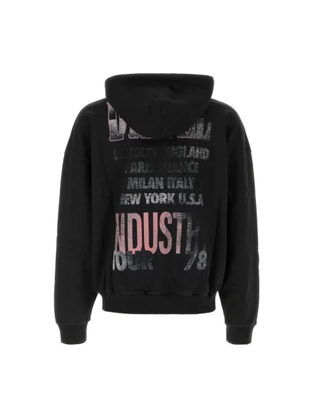 Bluza rozpinana Diesel czarna