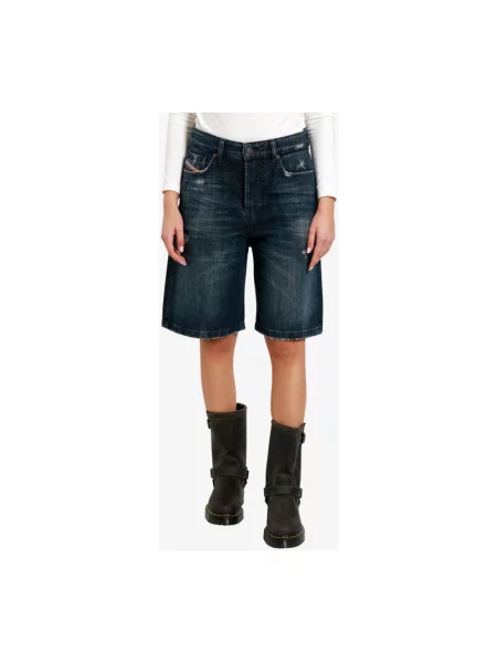 Diesel Szorty Kobieta Denim Denim Shorts niebieski