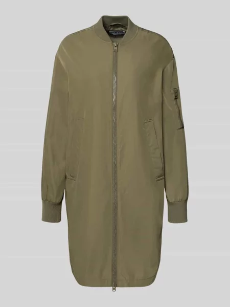 Płaszcz z elastycznymi zakończeniami rękawów Jake*s Casual khaki