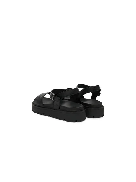 Calvin Klein Szandál Velcro Sandal fekete