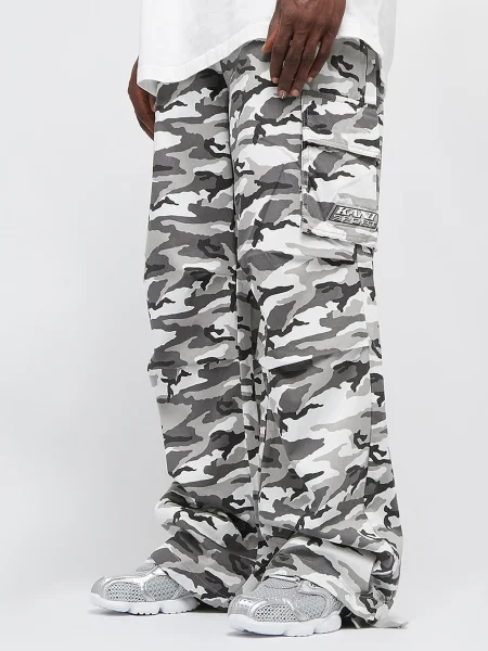 Kalhoty Karl Kani s kamínky černé