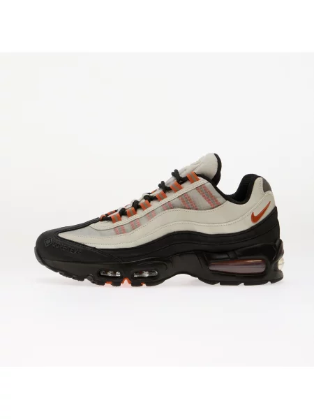 Sneakers Nike Air Max 95 Big Bubble GORE-TEX Light Bone/ Campfire Orange-Black EUR 42 μαύρο