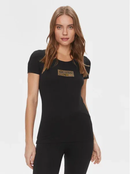 Тениска Guess черно
