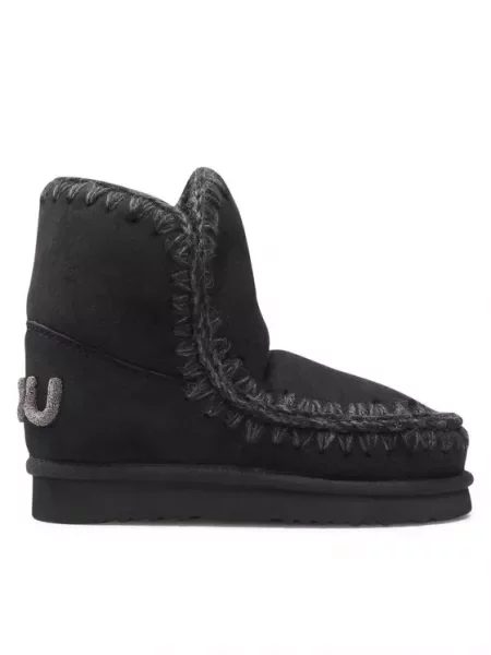 Mou Sniego batai Eskimo 18 Glitter Logo juoda