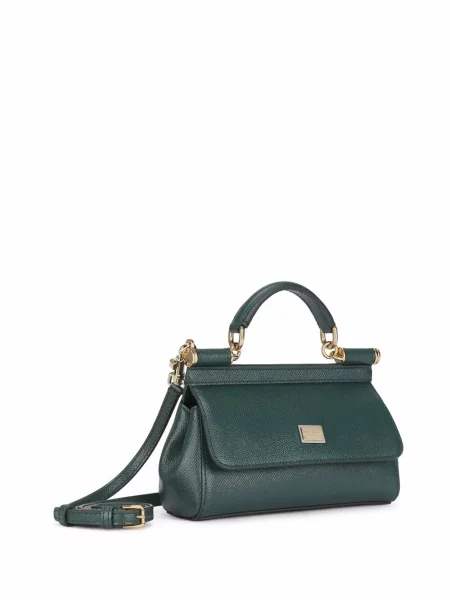 Geantă shopper Dolce & Gabbana verde