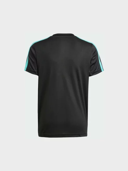 Детская спортивная футболка Adidas черная
