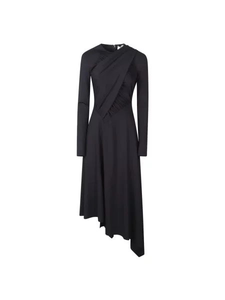 Sukienka maxi Victoria Beckham czarna