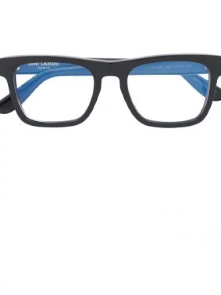 Ochelari de soare dreptunghiulari Saint Laurent Eyewear negru