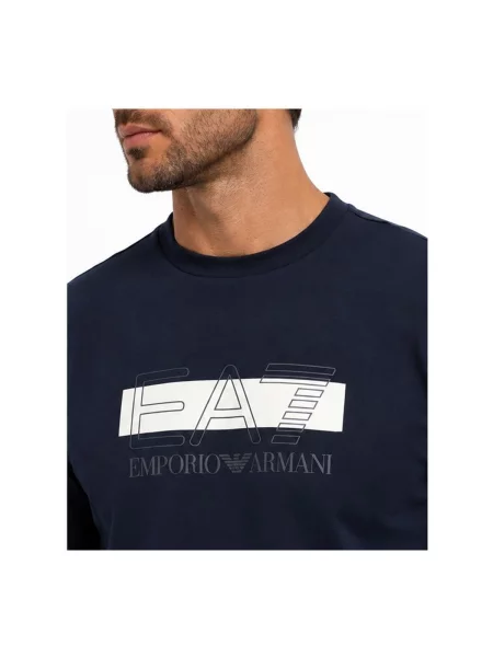 Geacă Emporio Armani Ea7 albastru
