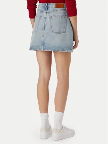 TOMMY HILFIGER Sukňa denim modrá
