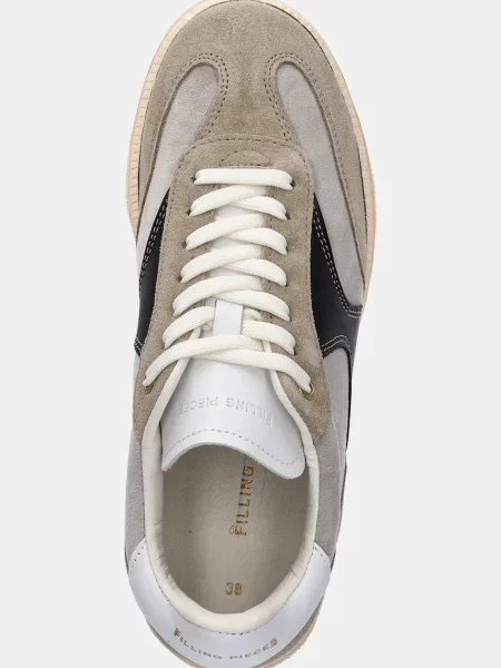 Кожаные кроссовки Filling Pieces бежевые
