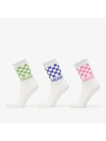 Карирани класически чорапи Vans розово