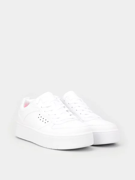 Детские кеды Skechers белые