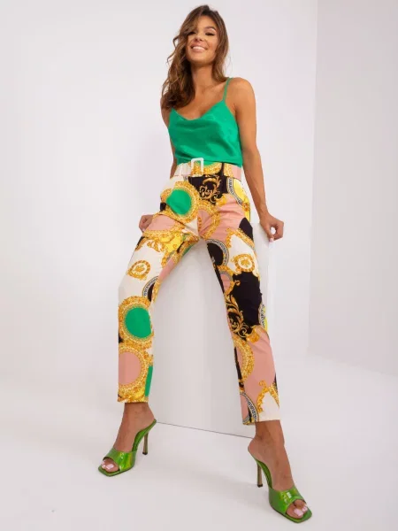 Spodnie Italy Moda czarne