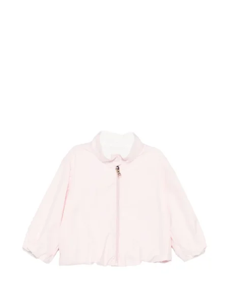 Kurtka dziecięca Moncler Enfant różowa
