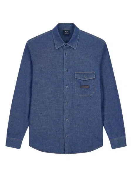 Košeľa Armani Exchange modrá
