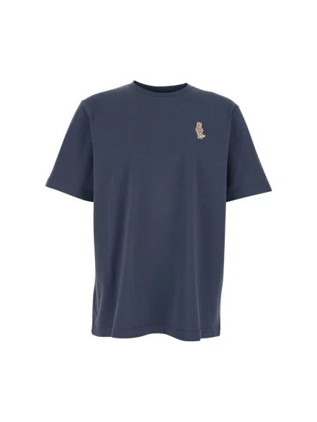 Koszulka Maison Kitsune niebieska