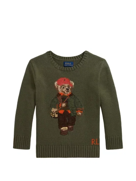 Koszulka polo dziecięca Polo Ralph Lauren zielona