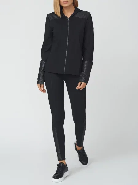 Спортивна кофта Ea7 Emporio Armani чорна