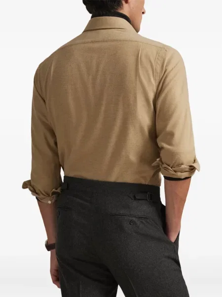 Kratak samt polo majica Polo Ralph Lauren s vezom crna