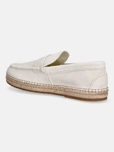 Tommy Hilfiger espadryle zamszowe FLEXIBLE HILFIGER SDE ESPADRILLE beżowe