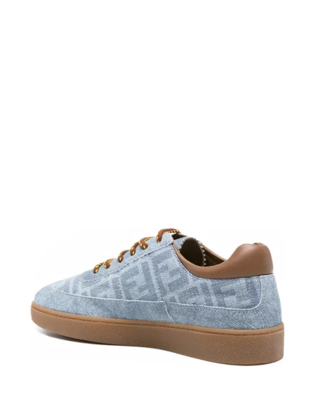 Sneakersy dziecięce Fendi niebieskie