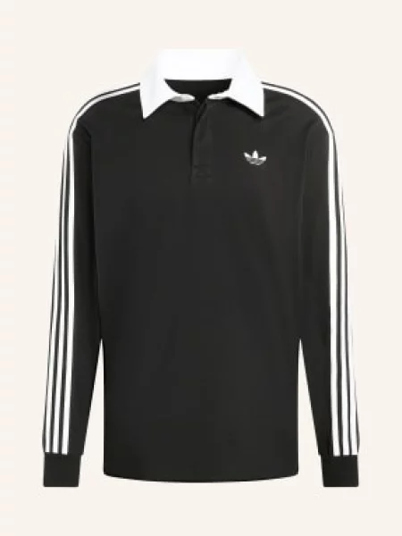Adidas Originals Koszulka Do Rugby schwarz czarna