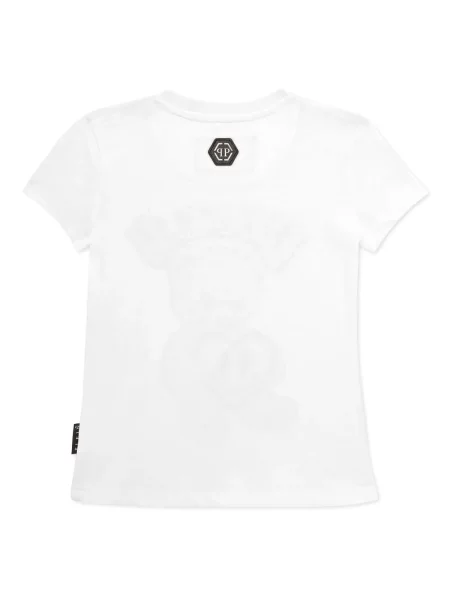 Dětské tričko Philipp Plein bílé