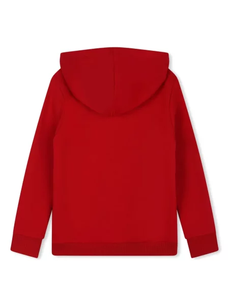 Bluza z kapturem dziecięca Kenzo czerwona