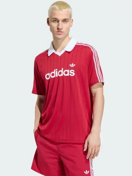 ADIDAS ORIGINALS Majica crvena bijela