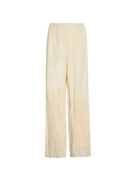 Pantaloni Proenza Schouler White Label de catifea alb