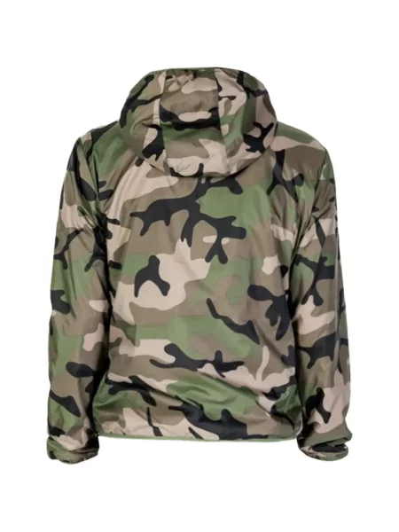 Polo Us Polo Assn με κουκούλα με σχέδιο παραλλαγής πράσινο