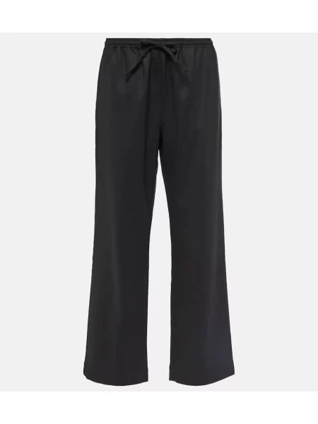 Pantaloni Asceno de lână negru
