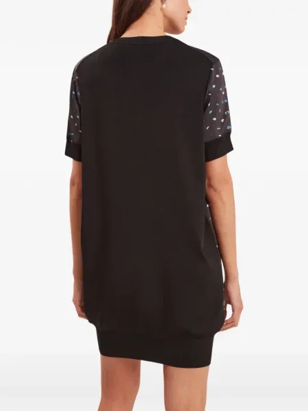 Rochie Ted Baker cu model floral cu imagine negru