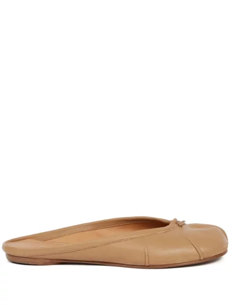 Papuci tip mules Maison Margiela maro