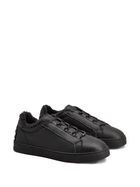 Sneakerși Tod's din piele negru