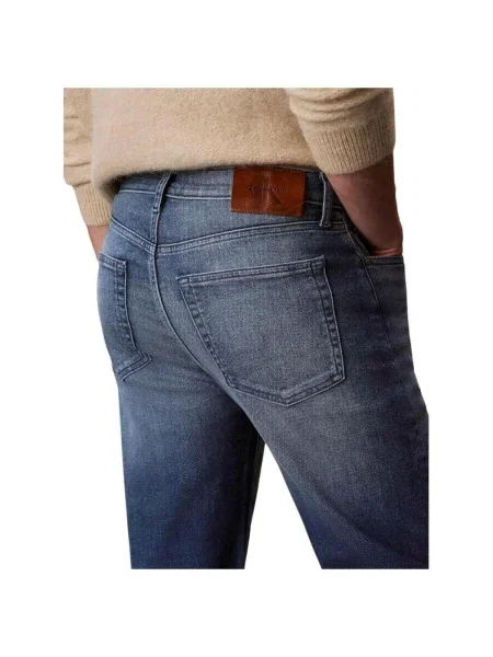 Blugi Calvin Klein Jeans albastru